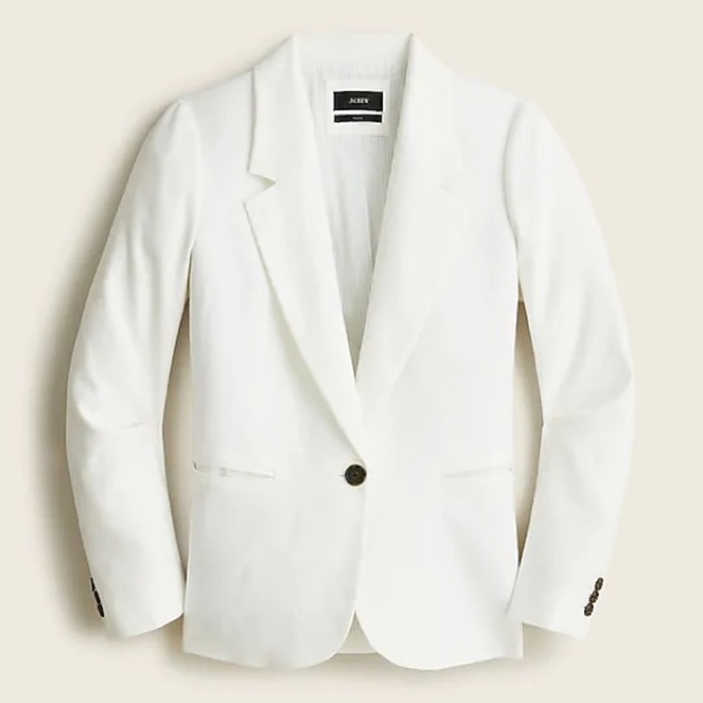 J. Crew Parke Blazer in stretch linen